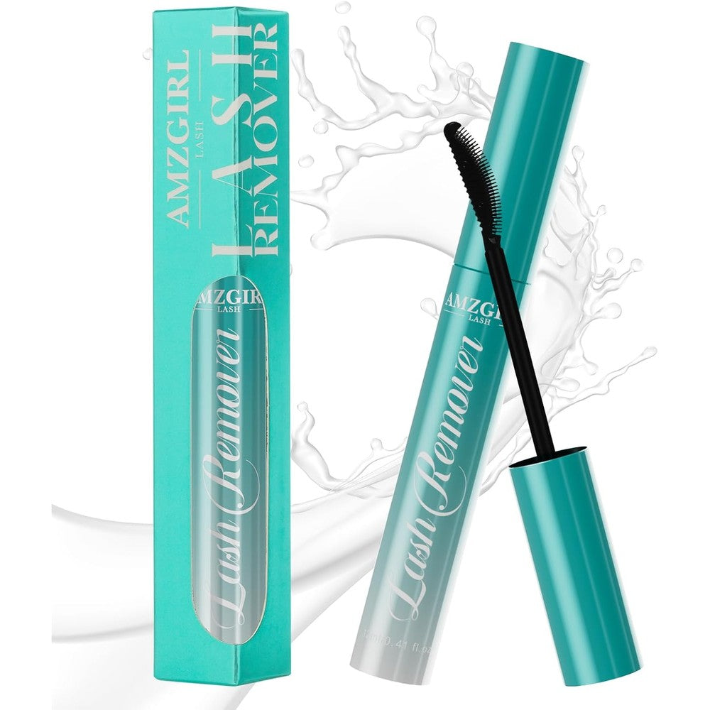 AMZGIRL LASH Eyelash Extension Remover front view bottle showing the 12ML label.