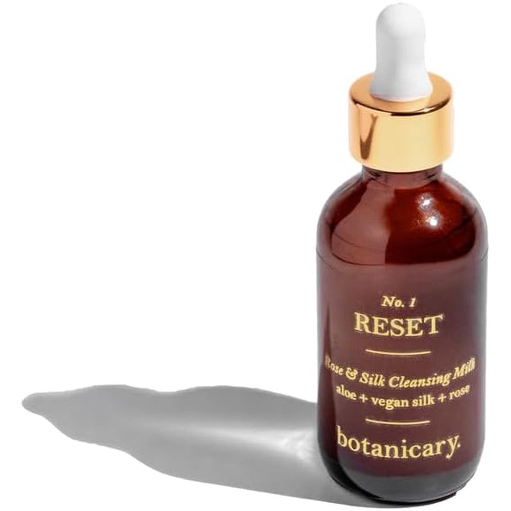 Botanicary No. 1 Reset Rose and Silk Cleansing Milk front view
