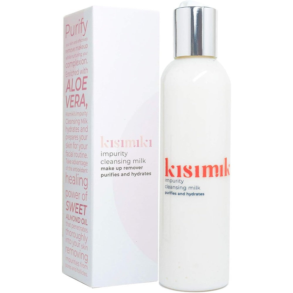 Kisimiki Purify Cleansing Milk 3-in-1 front bottle view