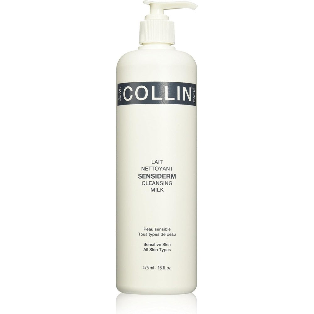 G.M. Collin Sensiderm Cleansing Milk 16 Fluid Ounce bottle front view