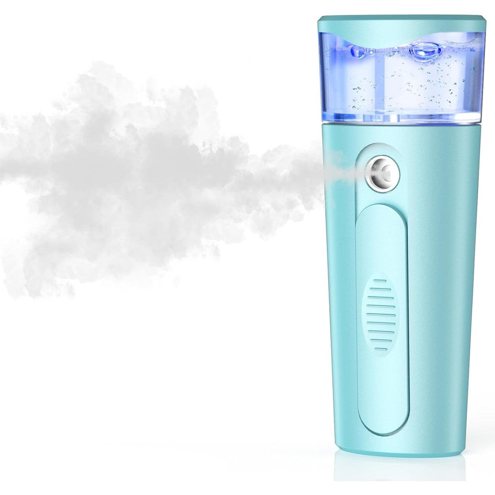 Withthesun Nano Face Mister front view blue portable facial steamer