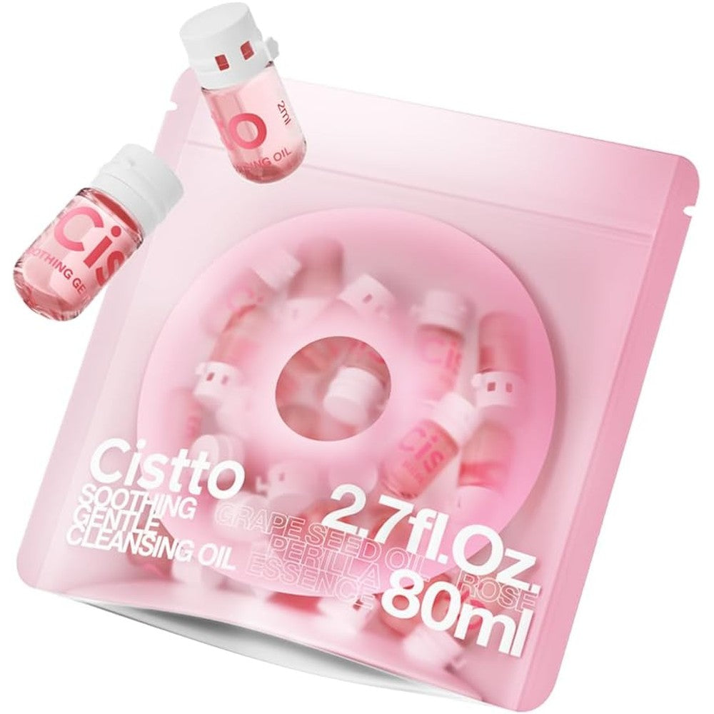 Cistto Natural Cleansing Oil capsules front view packaging