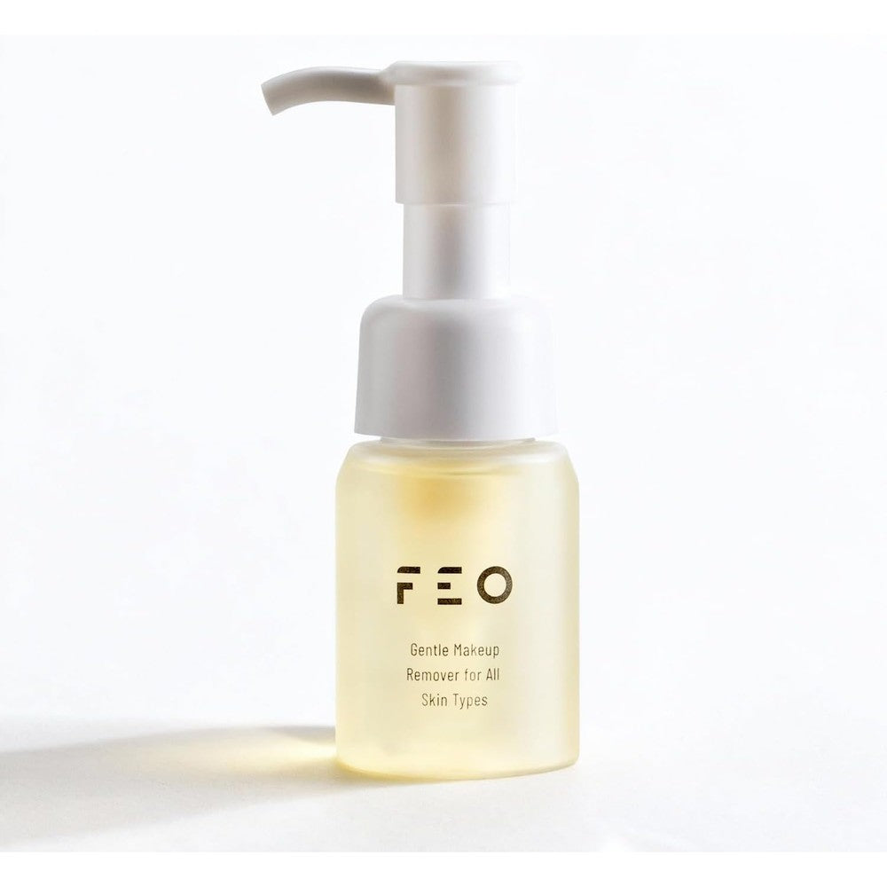 Feo Deep Cleansing Oil bottle front view for makeup removal