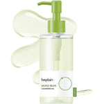 Beplain Mung Bean Cleansing Oil bottle front view for deep pore cleansing.