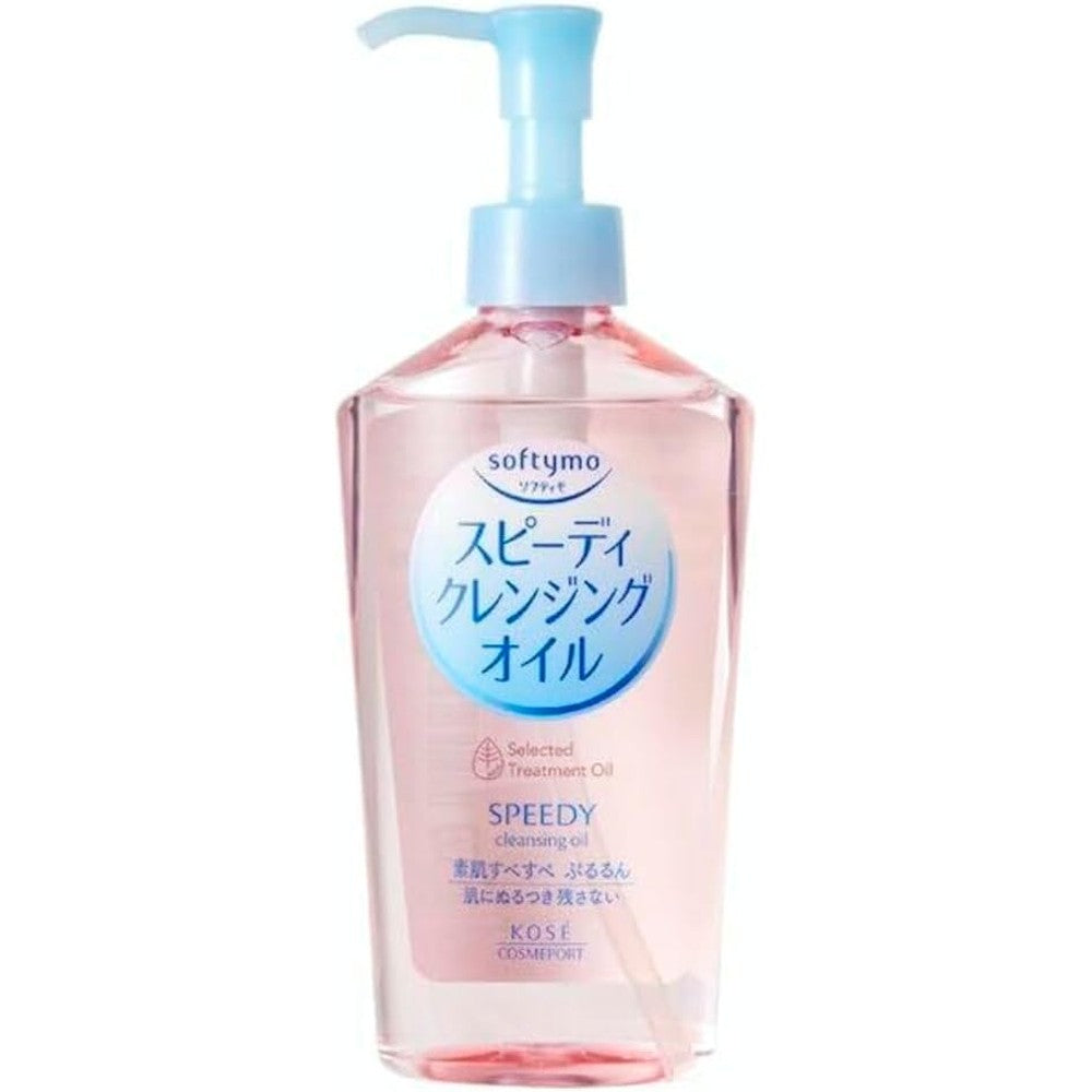 Kose Softymo Speedy Cleansing Oil Makeup Remover 230 Milliliters Authentic USA Import - Image 1