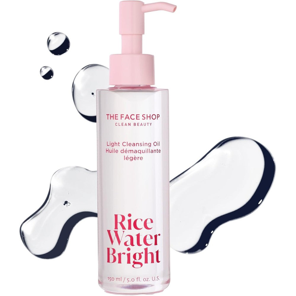 The Face Shop Rice Water Bright Light Cleansing Oil 150ml front view