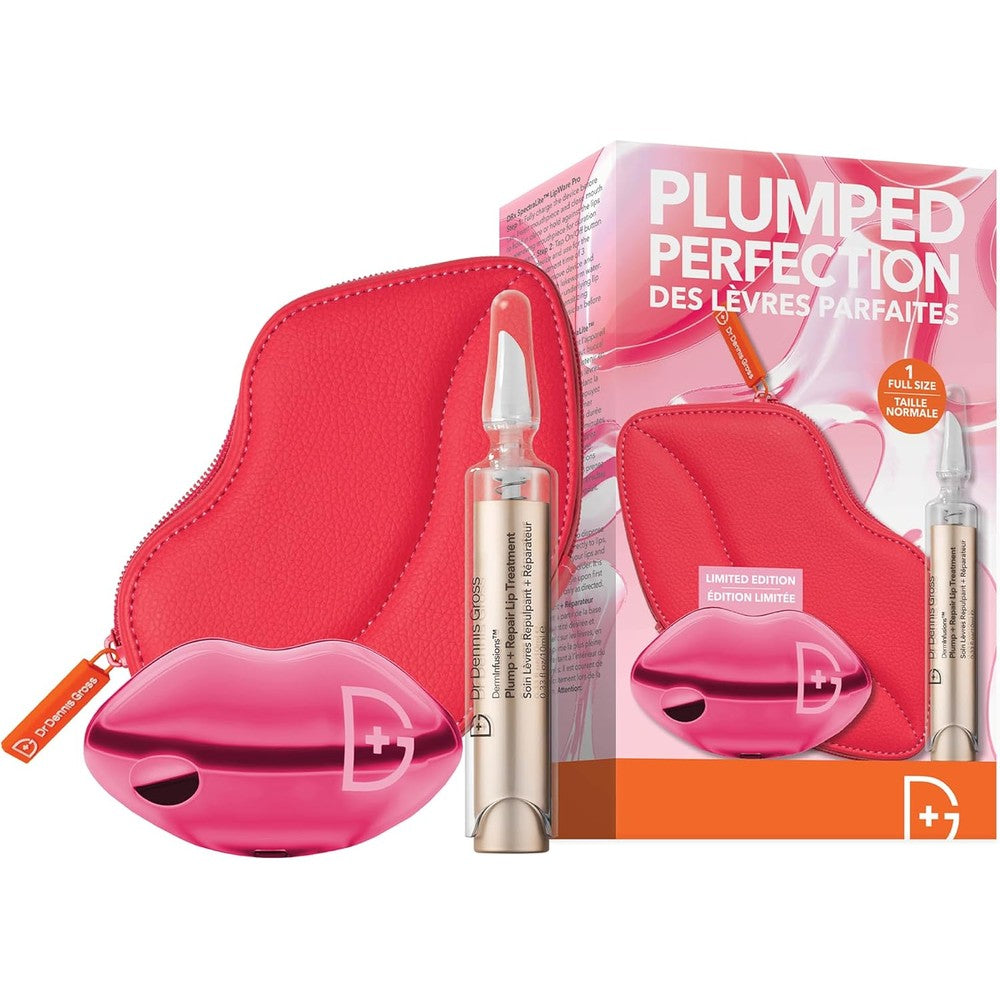 Dr Dennis Gross ReVive Perioral Plumped Perfection LED lip kit front view