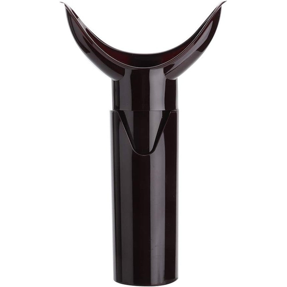 Yosoo Health Gear portable lip plumper device in crimson color, front view of manual suction beauty tool