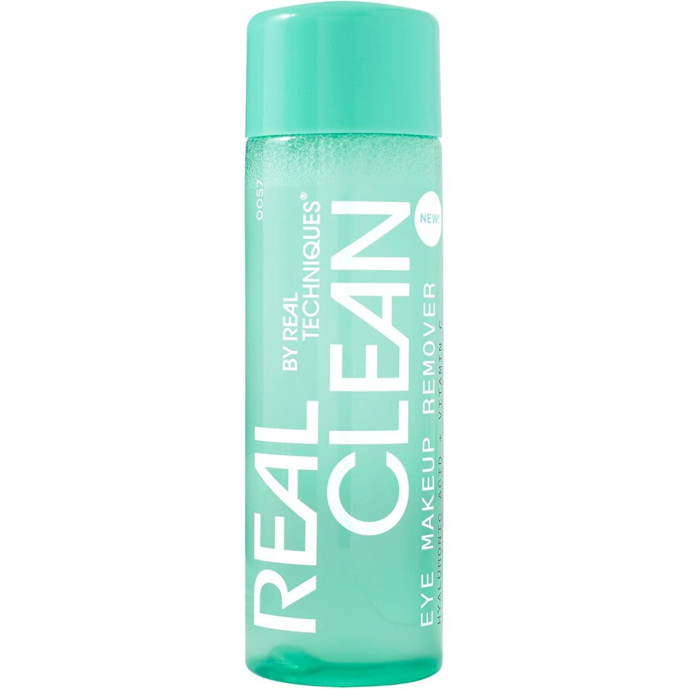 Real Techniques Real Clean In The Clear Eye Makeup Remover front view bottle