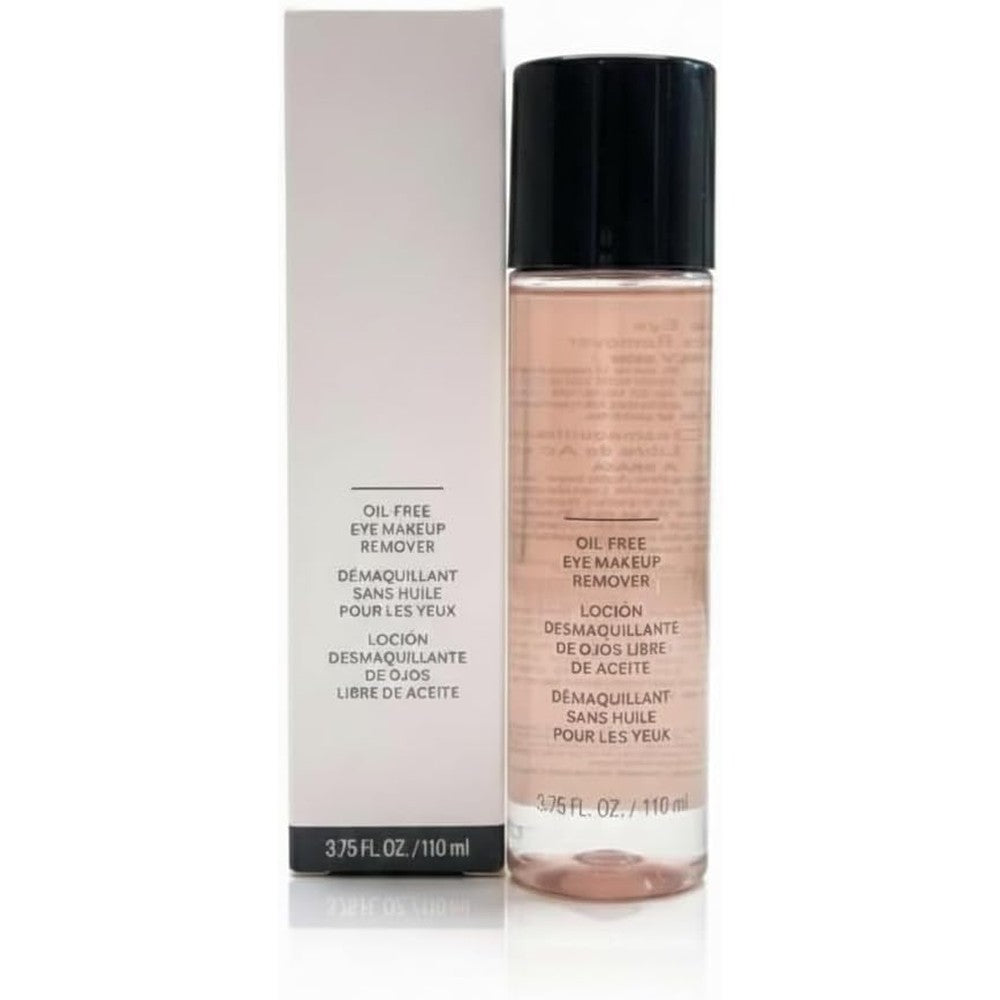 Mary Kay Oil Free Eye Makeup Remover dual phase liquid bottle front view for gentle cleansing