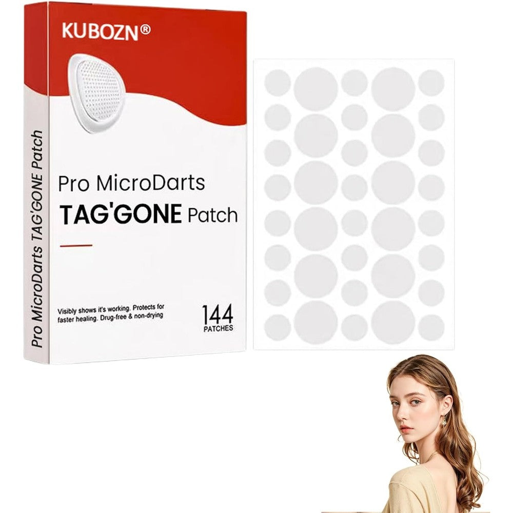 RNXSIB KUBOZN Pro MicroDarts Patch box front view showcasing invisible hydrocolloid blemish covers.