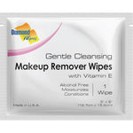 Diamond Wipes gentle makeup remover face wipes pack of 50 front view