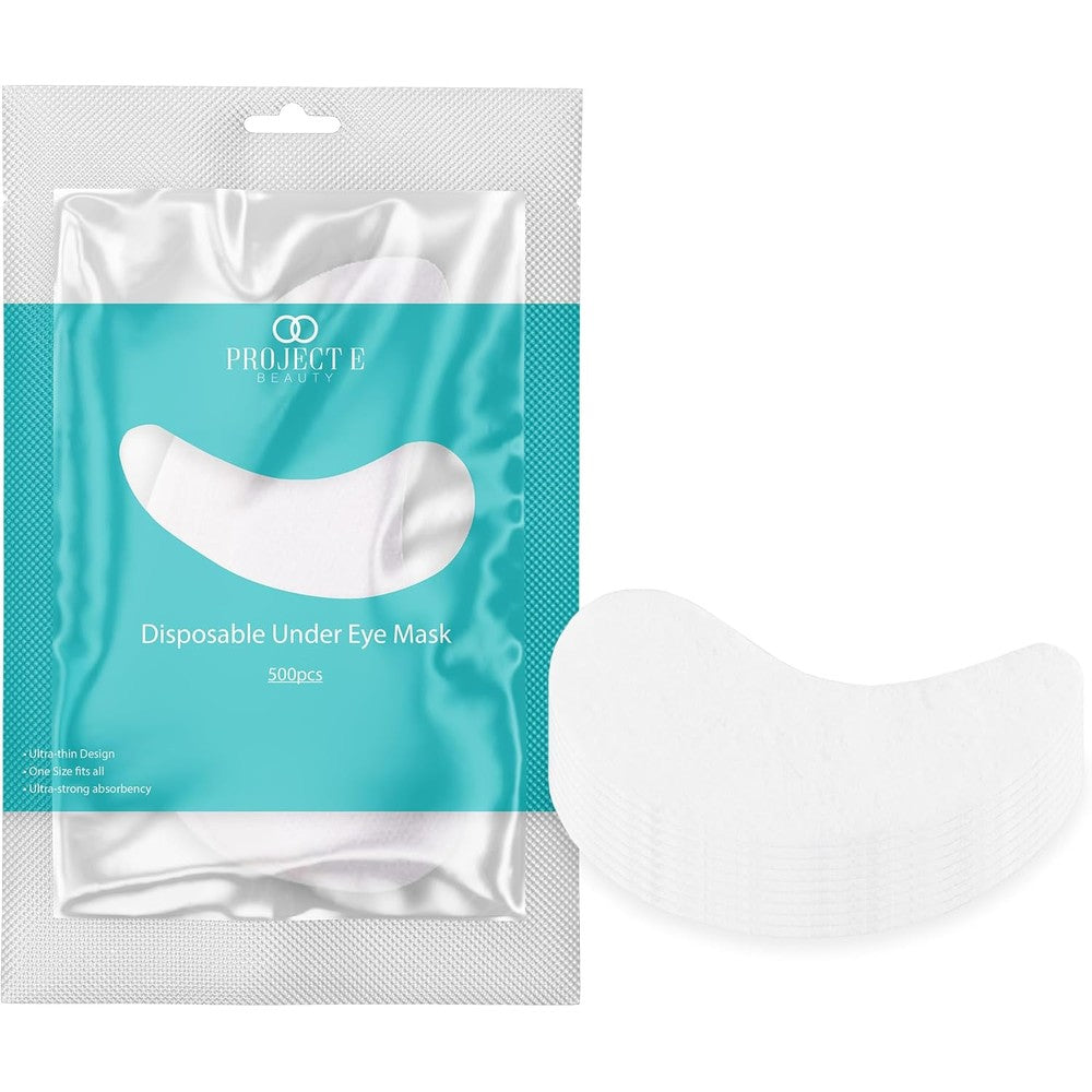 Project E Beauty Disposable Non Woven Eye Mask Paper front view pack