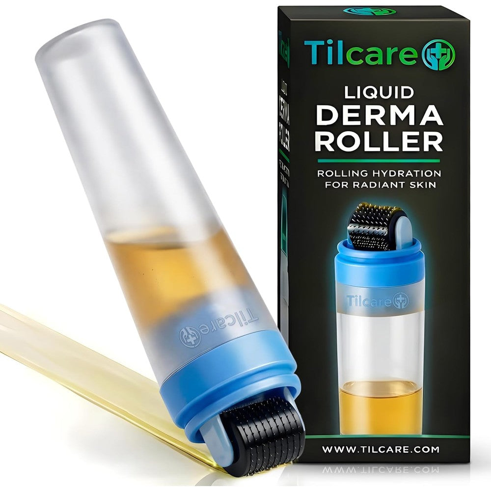 Tilcare Liquid Derma Roller front view premium hair growth device