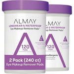 Almay Longwear and Waterproof Eye Makeup Remover Pads front view