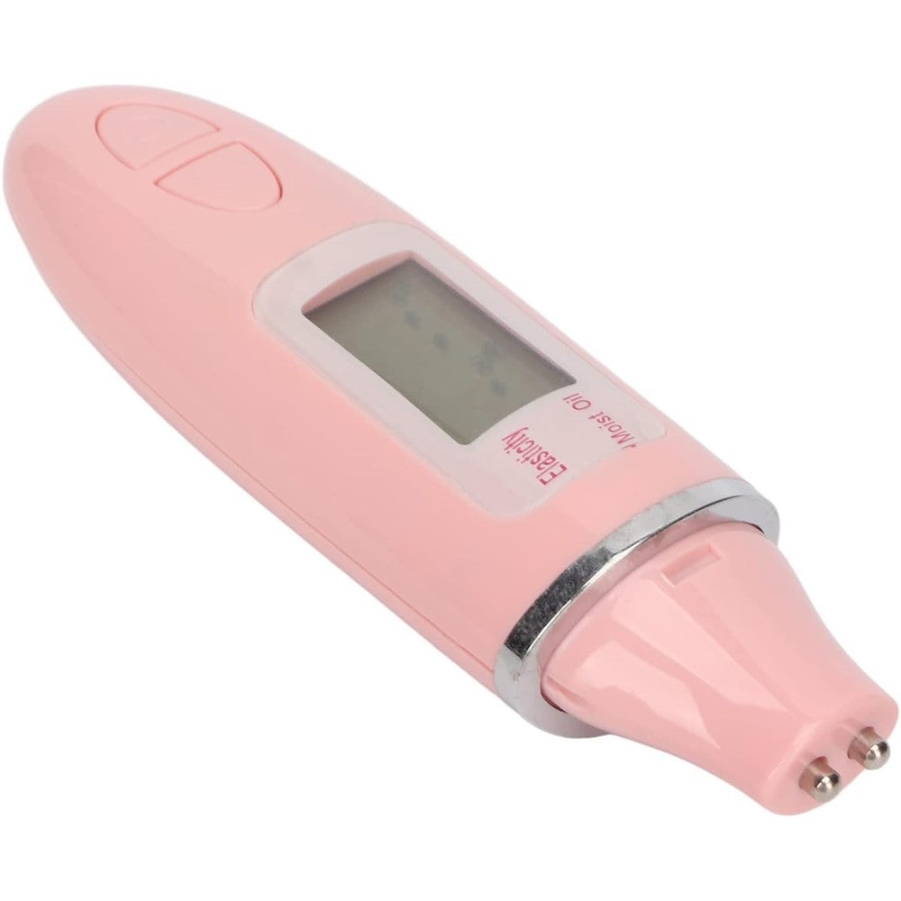 4beauty Therapy Digital Skin Moisture and Oil Analyzer front view showing the LCD display screen.