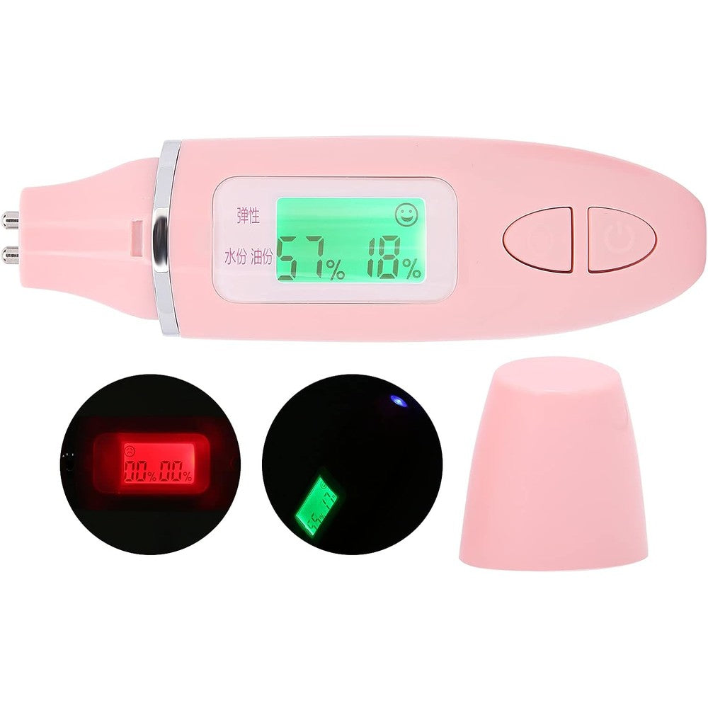 Shanrya professional skin moisture analyzer front view showcasing the digital LCD display screen