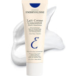 Embryolisse Lait-Crème Concentré 75ml aluminum tube front view showing iconic blue design for hydration moisturizer