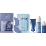 Summer Fridays Jet Lag Essentials Mini Hydrating Skincare Set front packaging view