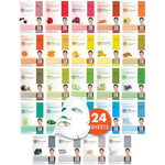 Dermal 24 Day Skin Reset Ritual Collagen Essence Mask 24 pack front view
