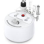 UNOISETION diamond microdermabrasion machine front view showing the main device and control knobs