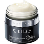 DOMINAS Dark Spot Corrector Cream front view of the authentic Korean skincare packaging for hyperpigmentation treatment.