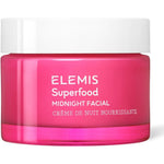 ELEMIS Superfood Midnight Facial prebiotic night cream pink jar front view