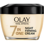 Olay Total Effects Night Firming Cream 1.7 Ounce front view bottle for anti aging skincare