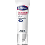 Cetaphil Redness Relieving Night Moisturizer front view bottle on plain background