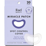 Rael Miracle Spot Control Cover packaging front view showing hydrocolloid acne pimple patches