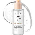 Anua Rice Ceramide 7 Hydrating Barrier Serum front view glass skin product