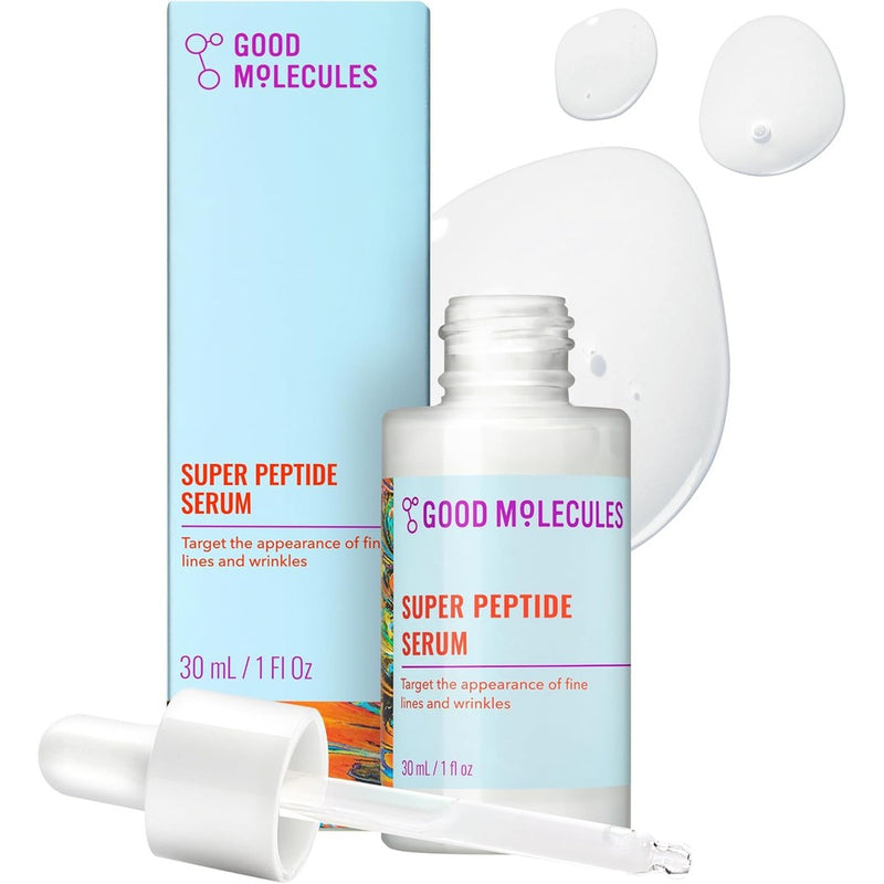 Good Molecules Super Peptide Serum For Anti Aging And Firming For Face, 1 Oz