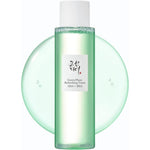 Beauty of Joseon Green Plum AHA BHA Toner front view bottle on white background daily exfoliating toner
