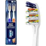 Oral-B Pro-Health Pulsar Battery Toothbrush front view blue twin pack
