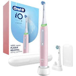 oral braun electric toothbrush iO Series 3 electric toothbrush in Azalea Pink with two replacement brush heads