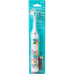 Brush Buddies Squishmallows Sonic Toothbrush front view packaging showcasing the cute character design and electric handle.