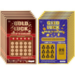 Wingkind pregnancy announcement scratch off cards front view showing realistic lottery ticket design