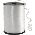Wuyuejxi white curling ribbon 500 yard roll front view