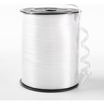 Winjeto white curling ribbon 500 yard roll front view