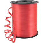 HimBen 500 yards red curling ribbon roll front view