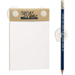 Aqua Notes waterproof shower notepad front view authentic USA import