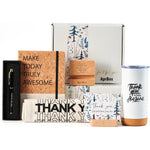 APRBOX Thank You Employee Appreciation Gift Set front view displaying premium curated corporate gifts box contents