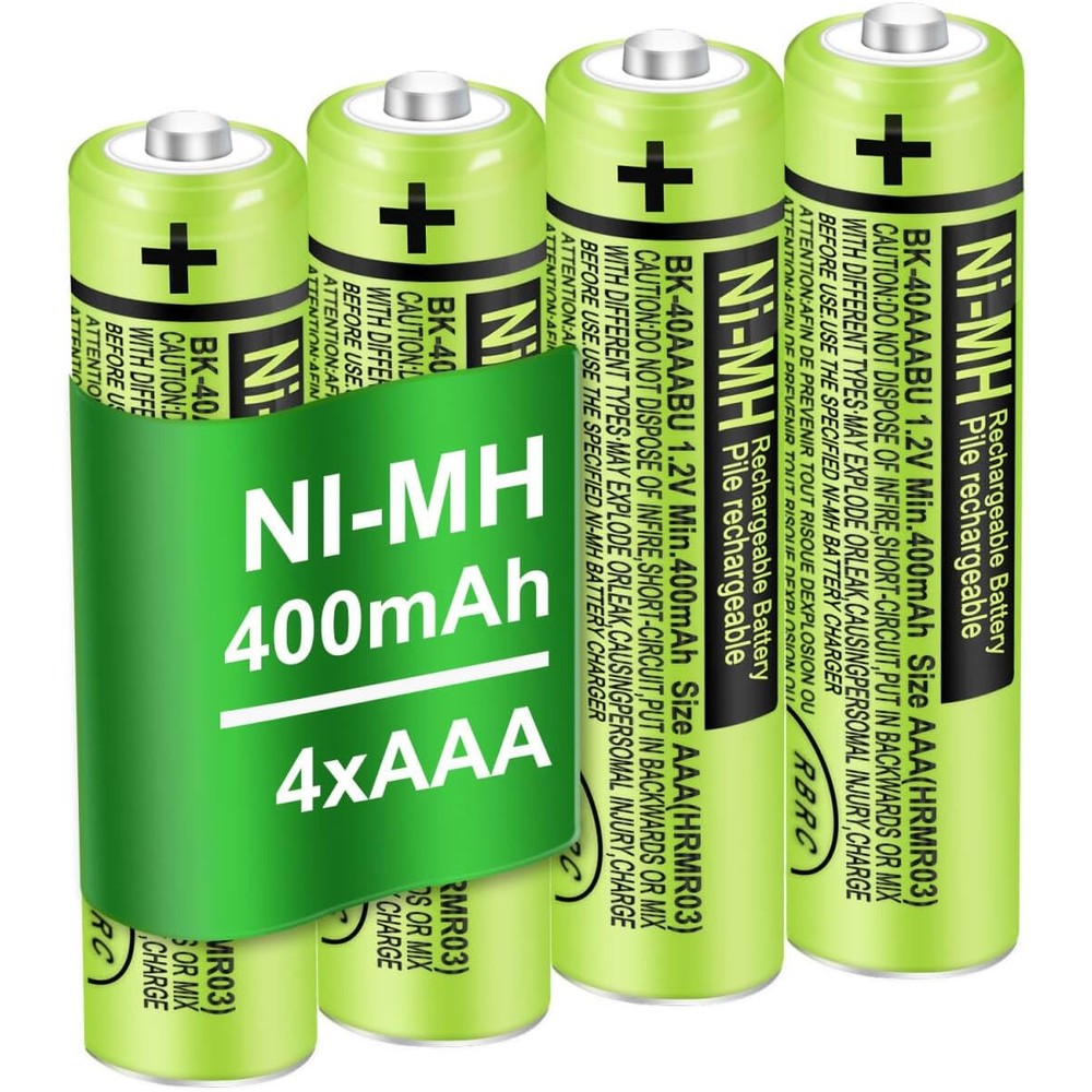 TrianglePatt BK-40AAABU AAA rechargeable batteries front view retail package