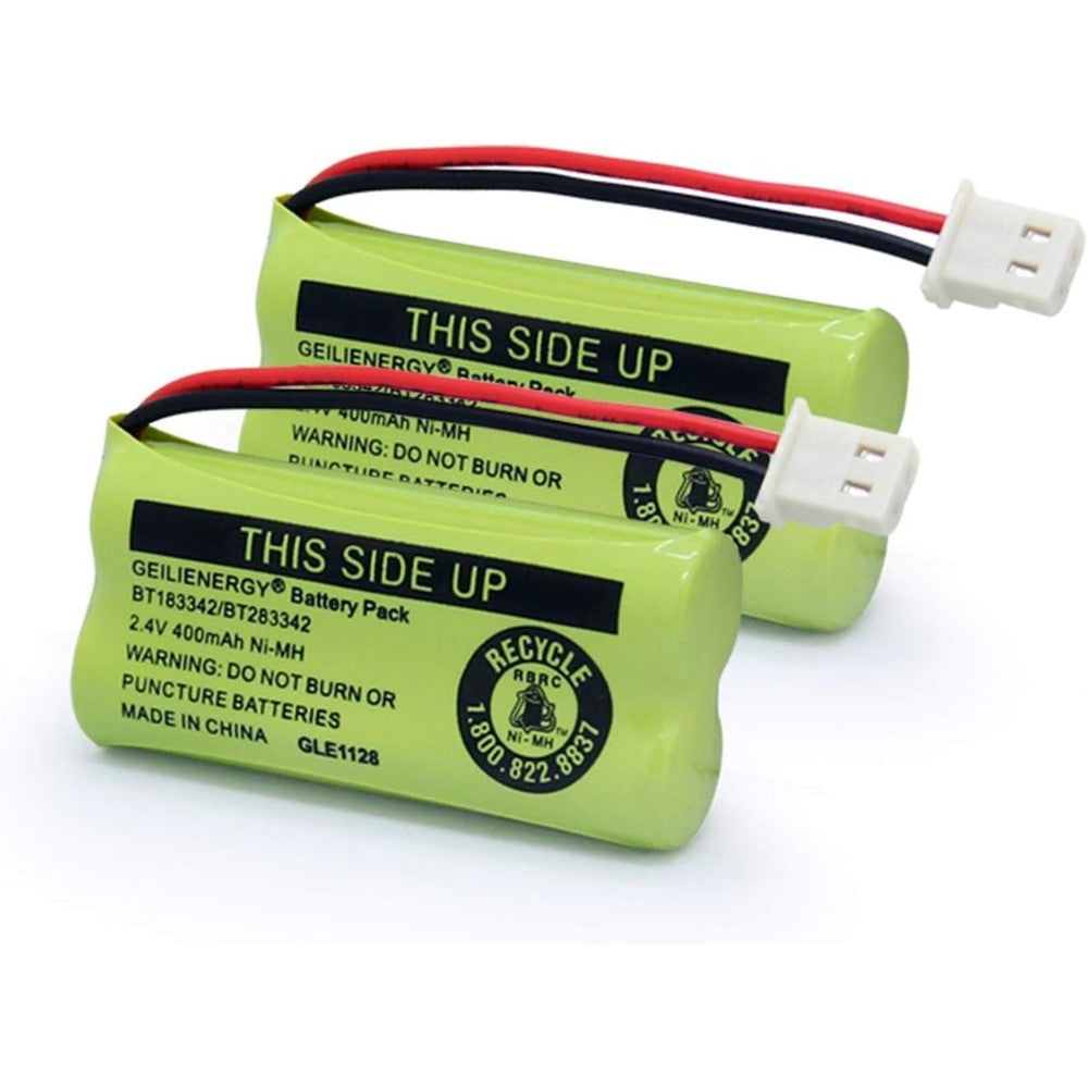 Geilienergy cordless phone battery pack front view rechargeable replacement power link