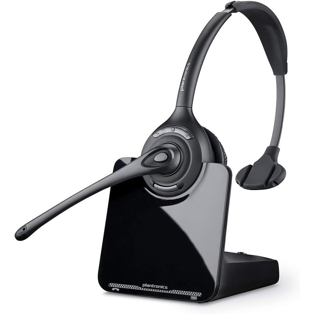Plantronics CS510 wireless headset front view for desk phones.