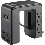 APC Desk Mount Power Station PE6U4 front view with USB ports
