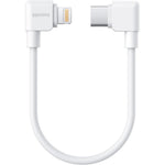 Insta360 Flow 2 Pro USB-C to Lightning Charge Cable front view showing right-angled connectors.
