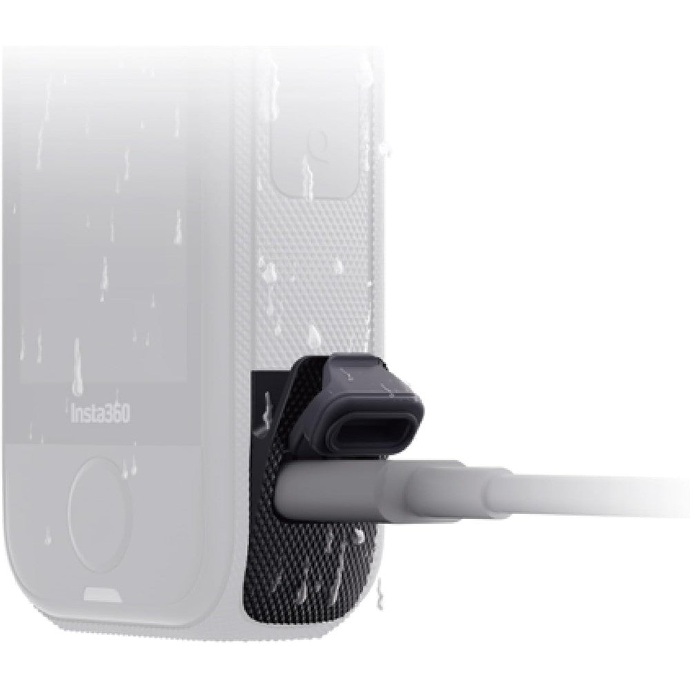 Insta360 X4 Air All-Weather USB Charging Cover front view action camera accessory