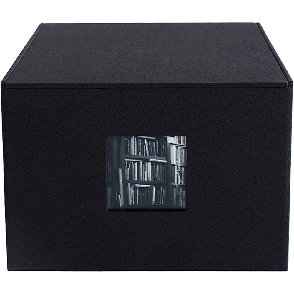 Kolo Havana Archival Photo Storage Box Medium Black front view
