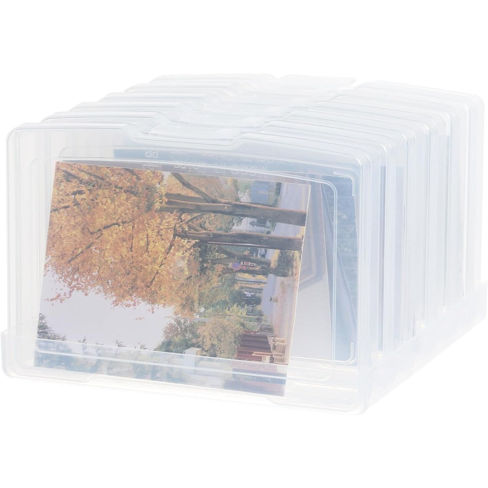 Omnisafe 4x6 photo storage cases front view showing outer box